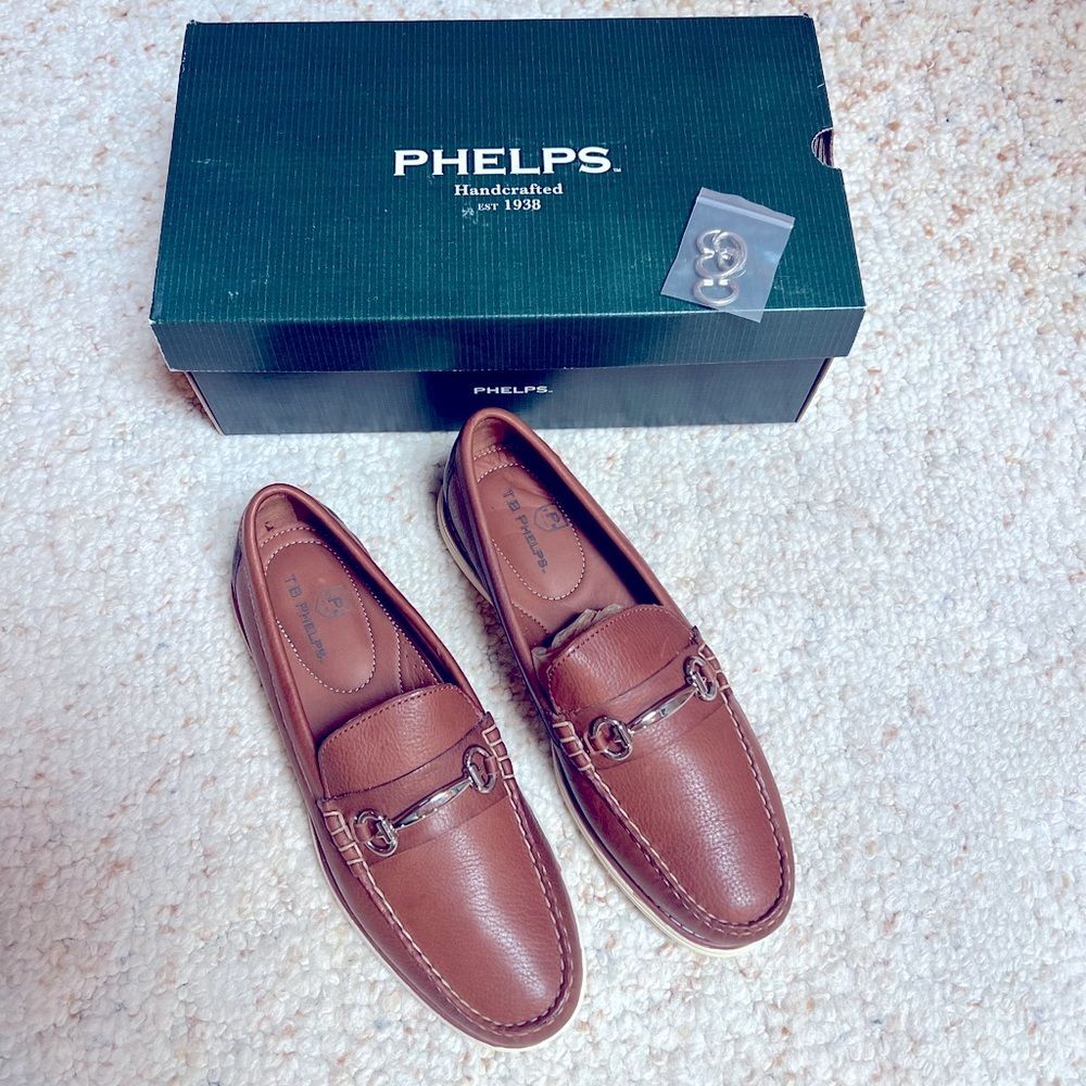 TB Phelps Size 10.5 Freeport Bit Gridiron Men’s Shoes New In Box